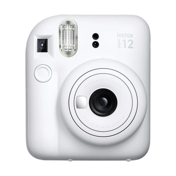 Fujifilm Instax Mini 12 Instant Camera – Clay White