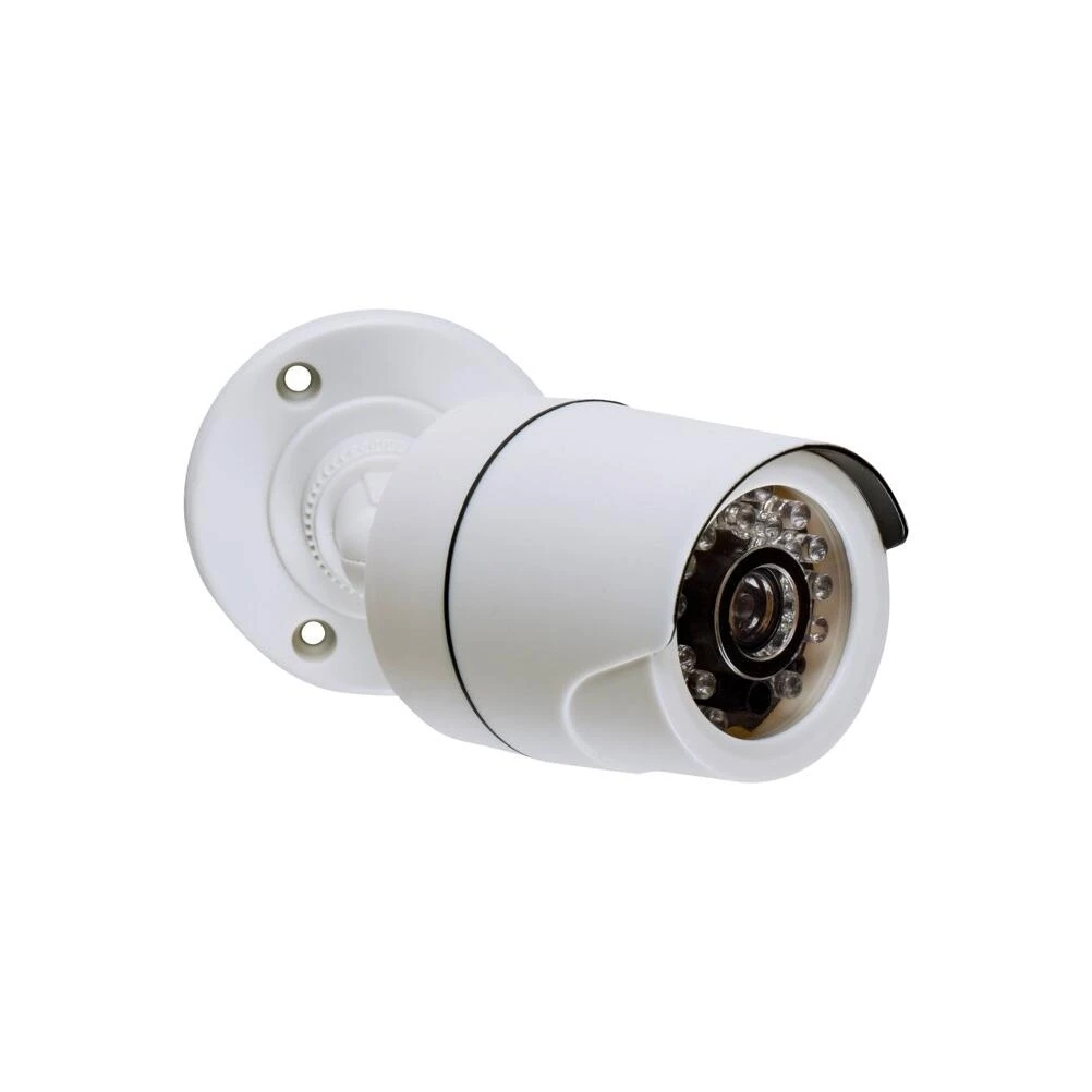 White Decoy SecuriCam AAA – 1080p Wi‑Fi Indoor Security Camera with Night Vision & Two‑Way Audio