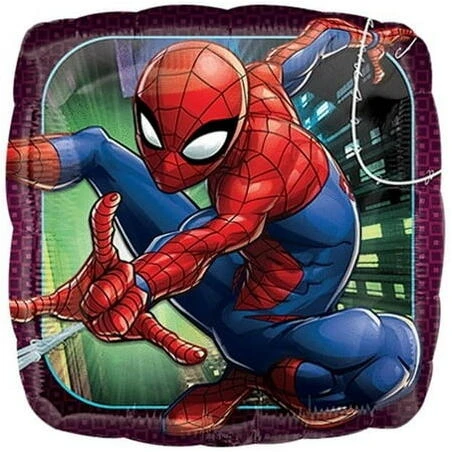 17-Inch Spider-Man Foil Balloon – Vibrant Party Decoration