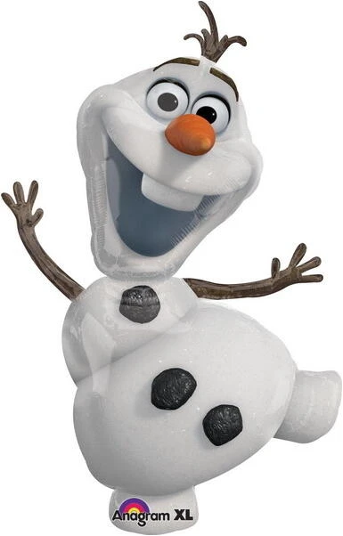 Frozen Olaf Foil Balloon – Bright Disney Party Decoration