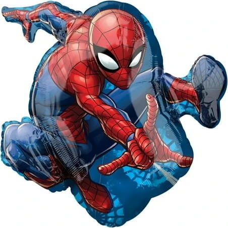 Giant 29‑Inch Spiderman Foil Balloon – Superhero Party Decoration