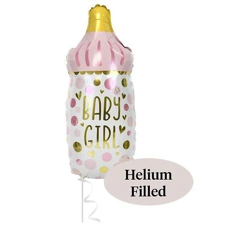 23‑Inch Girl‑Shaped Balloon Bottle – Vibrant Party Décor
