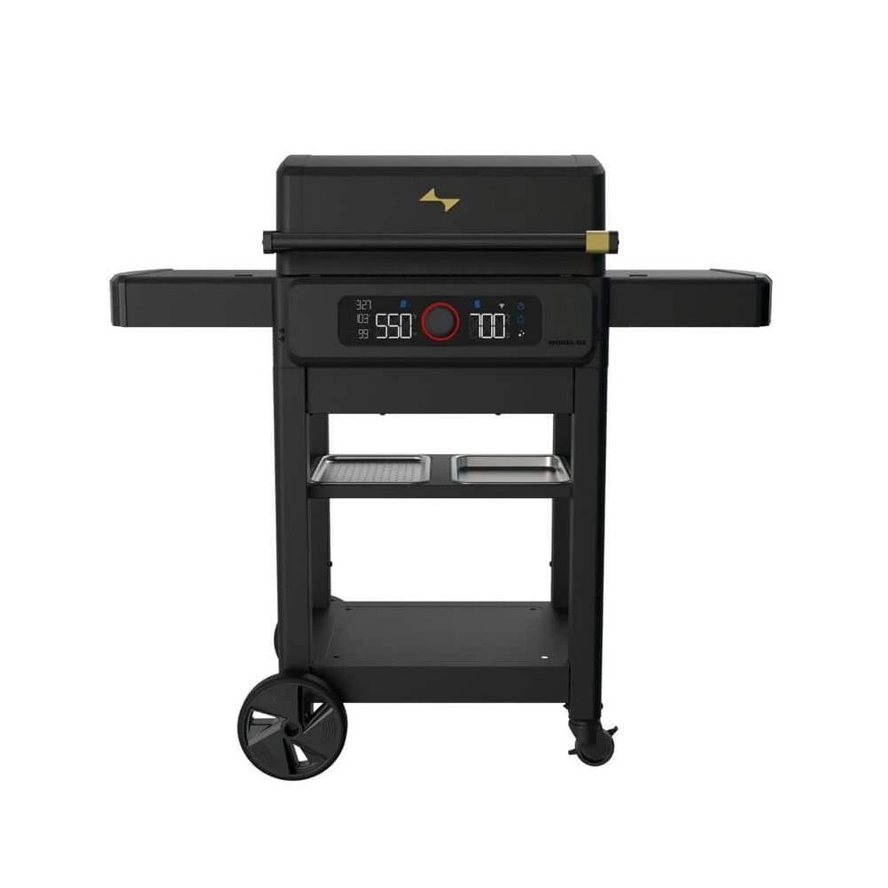 Black 49-Inch G2 Electric Grill – High-Power Indoor/Outdoor Cooking