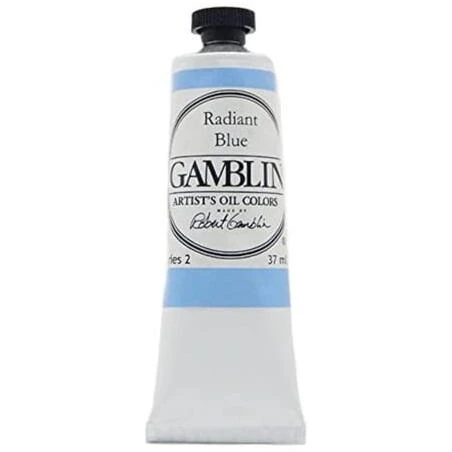 Gamblin Radiant Blue Nail Polish – 37 ml High‑Impact Color