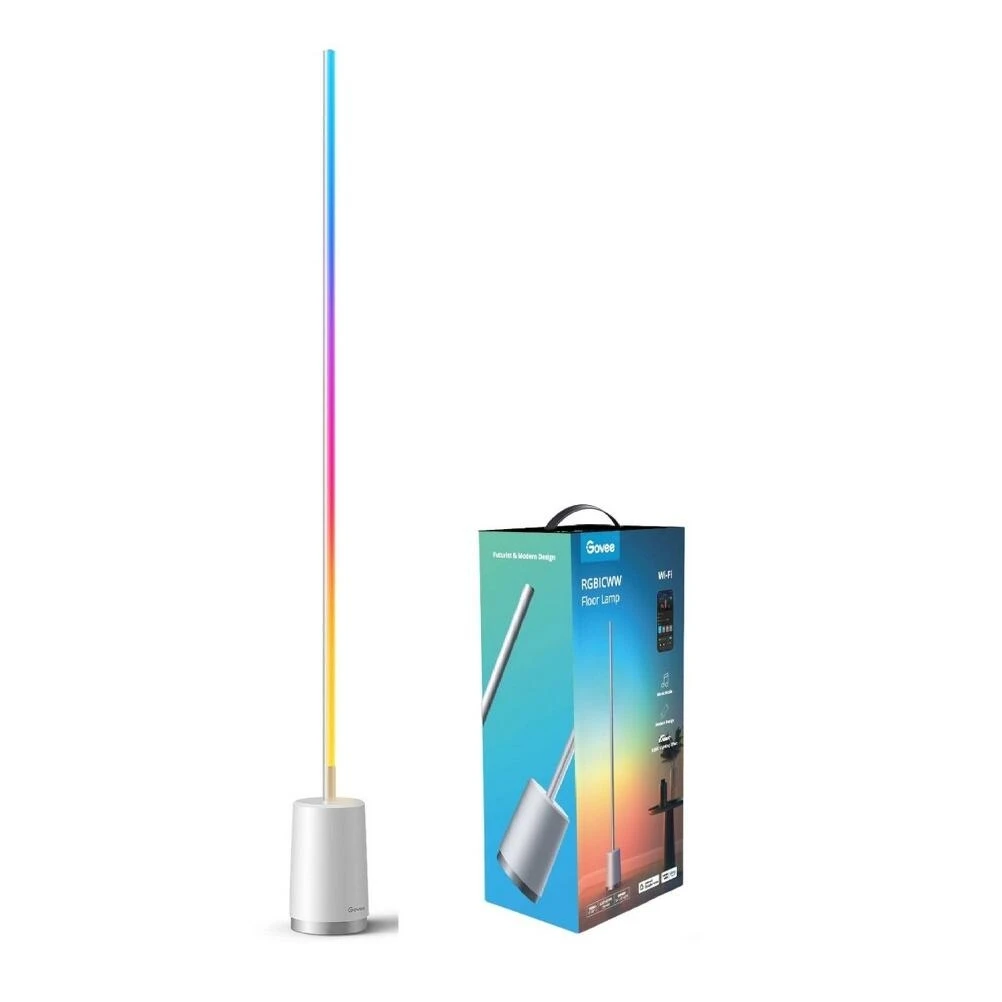 Sleek White Floor Lamp – 58‑Inch Modern Lighting Solution