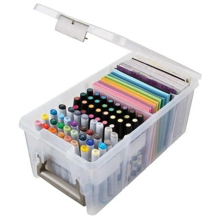 Portable Marker Storage Satchel – Art Bin Organizer for Artists