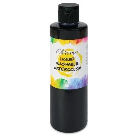 Chroma 8 oz Purple Liquid Watercolor – Vibrant Artist Paint