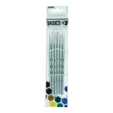 LQTX Essentials 6‑Piece Makeup Brush Set