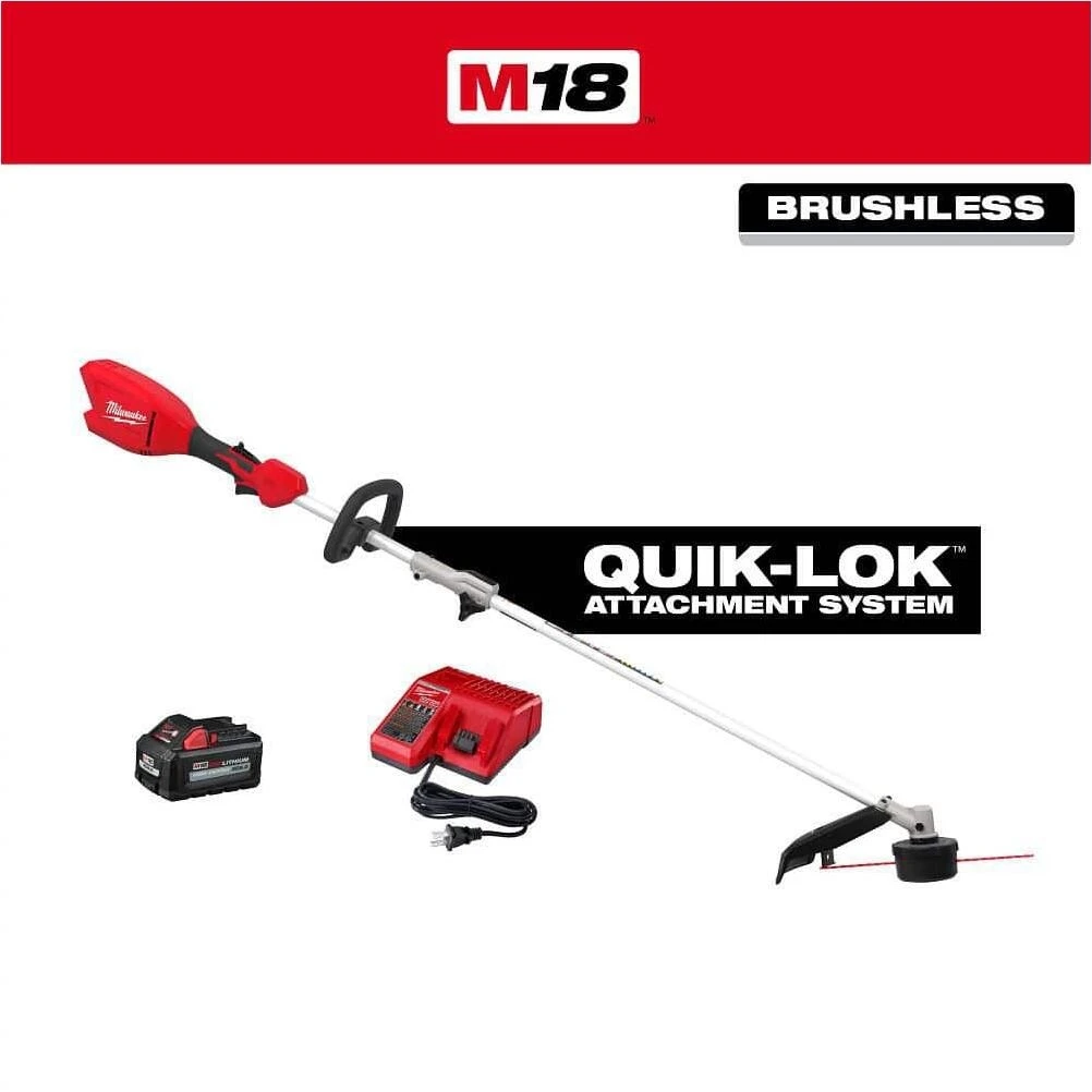 Milwaukee M18 Brushless Cordless String Trimmer – Powerful Battery‑Operated Weed Cutter