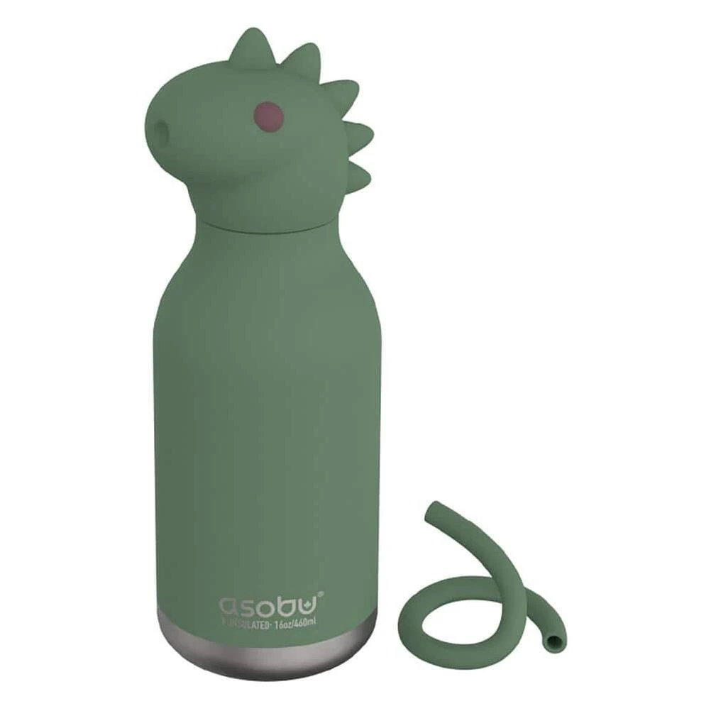 Dinosaur Bestie 16 oz Double‑Wall Insulated Water Bottle