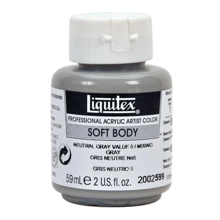 LTX 2‑Oz Neutral Gray Acrylic Jar – V5 Durable Gun Care Container