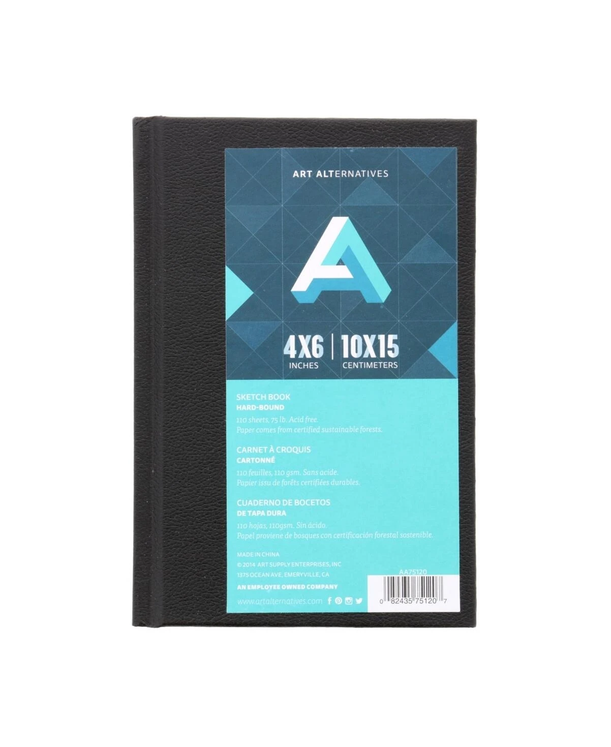Premium 4x6 Hardbound Sketchbook – Portable Artist Journal