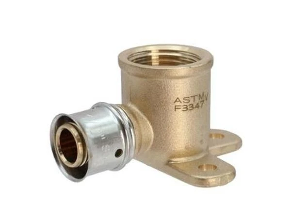 SharkBite Brass Drop‑Ear 1/2" x 1/2" FNPT PEX Press Fitting – Fast‑Connect Plumbing Solution