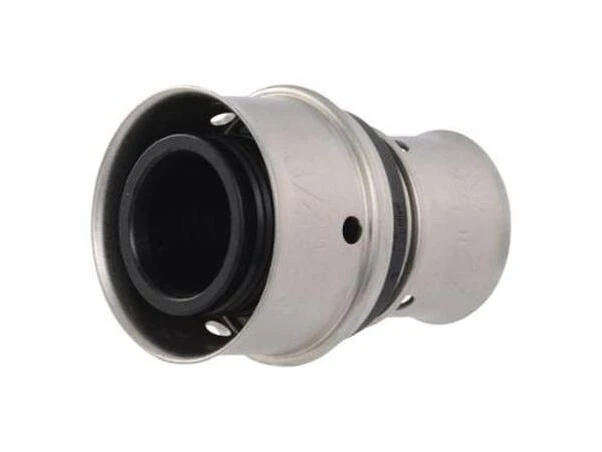SharkBite 1" x 3/4" PEX Press Poly Coupling – Quick‑Connect Stainless Steel Sleeve Fitting