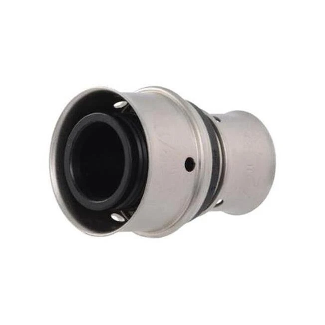SharkBite 3/4"‑to‑1/2" PEX Press Poly Coupling – Fast‑Connect Stainless Steel Sleeve