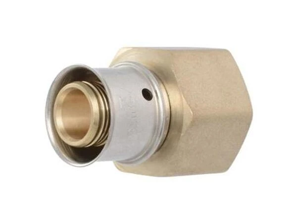 SharkBite 5‑Pack 1/2" x 1/2" Brass PEX Press Adapter – FNPT Connection