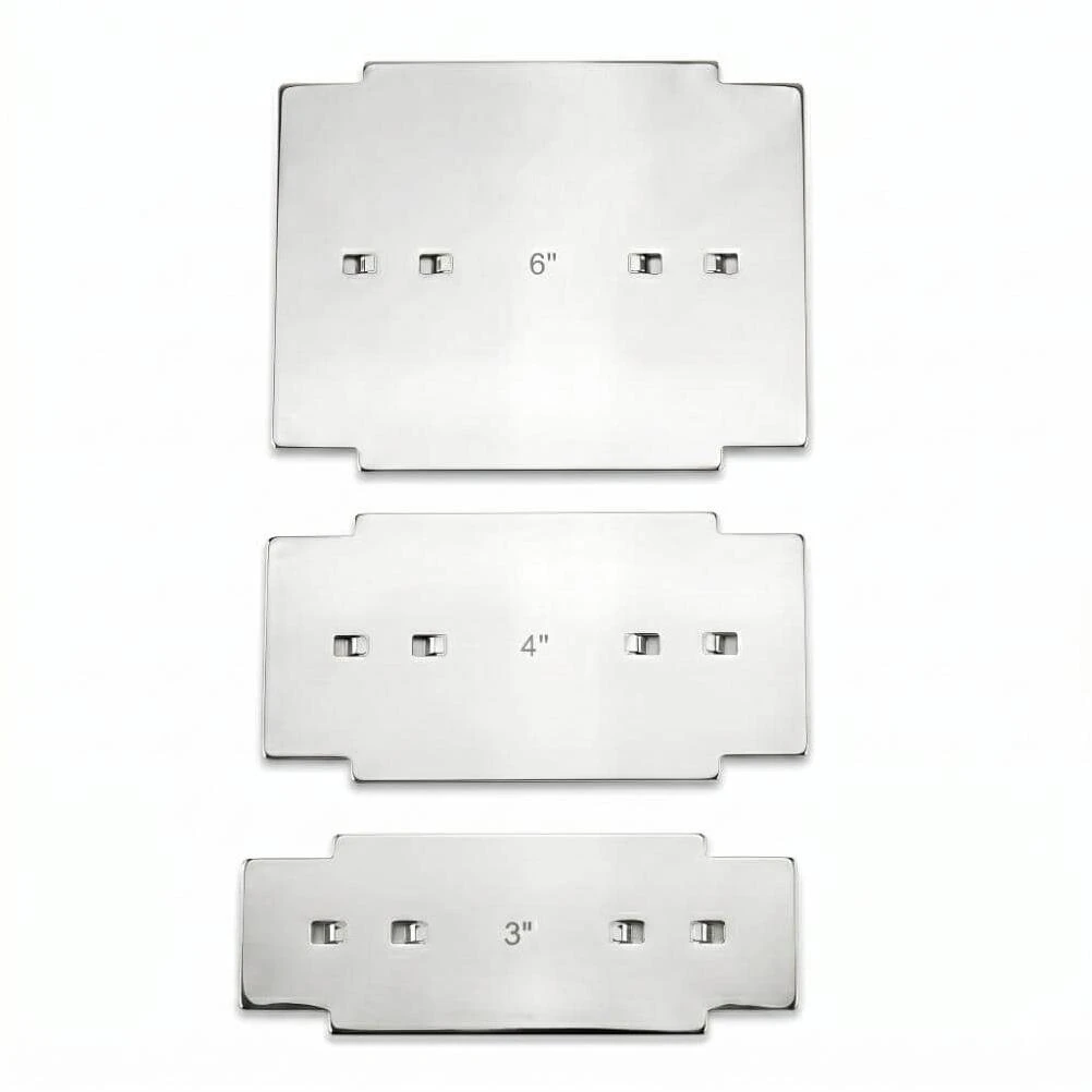 Rapid Rafter Base Plate Kit – 3‑Piece Aluminum Framing Set