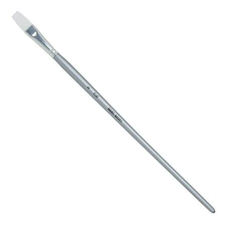 Basics Brush LH Flat 6 – Professional 6‑Inch Long‑Handle Flat Paintbrush