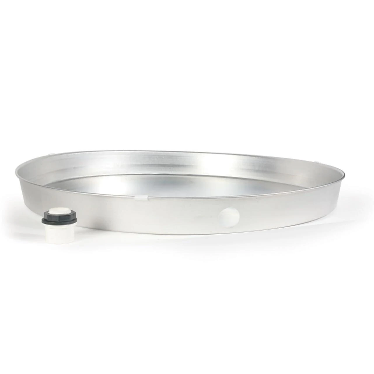 Camco 20830 Water Heater Drain Pan, Aluminum, 24 x 2.25 In.