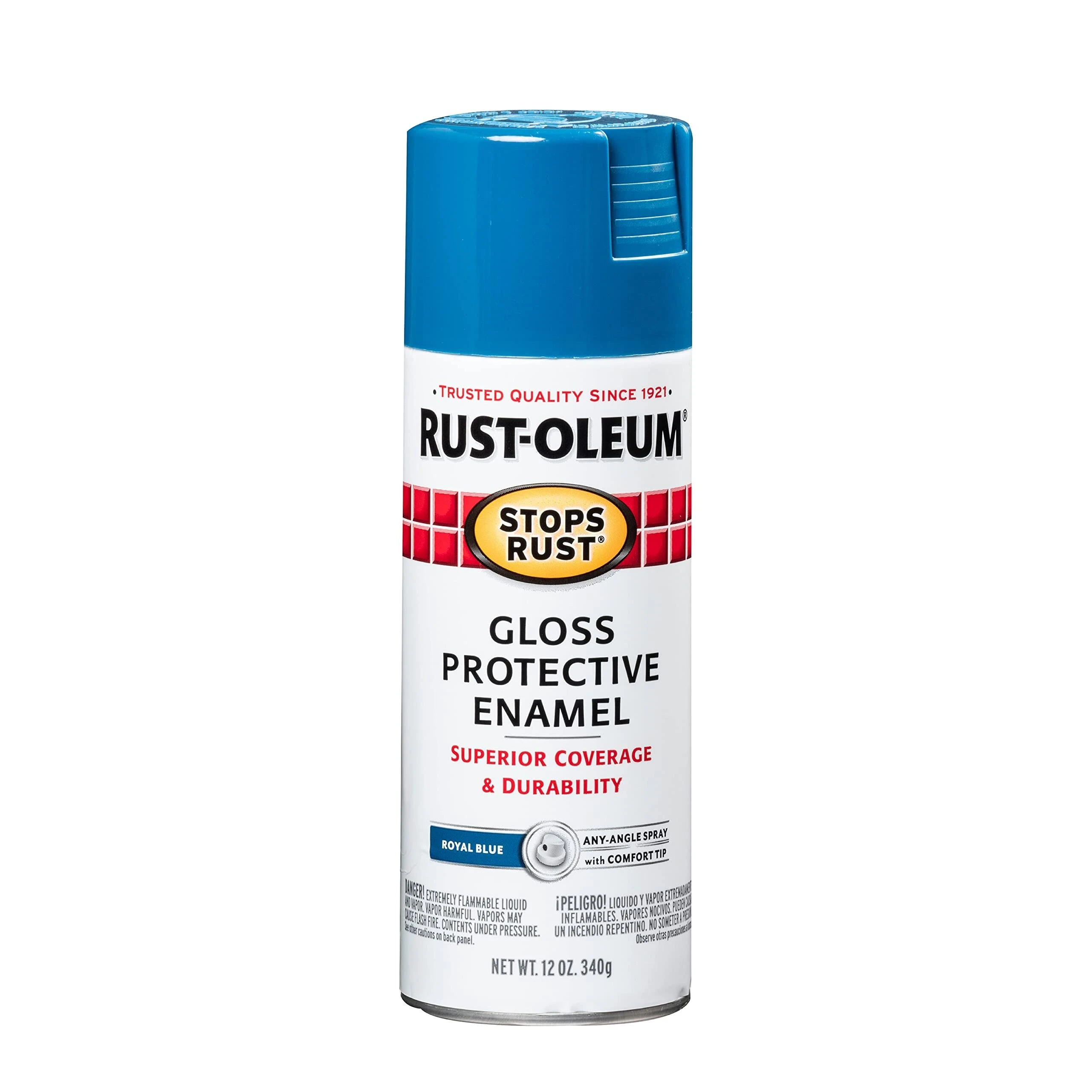 Rust-Oleum 7727830 Stops Rust Spray Enamel, Royal Blue Gloss, 12 Oz Rust-Oleum 7727830 Stops Rust Spray Enamel, Royal Blue Gloss, 12 Oz