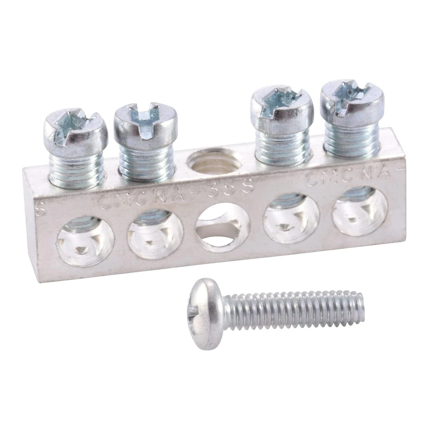 Square D PK4GTACP Ground Bar Kit, 4-Terminal, Aluminum Square D PK4GTACP Ground Bar Kit, 4-Terminal, Aluminum