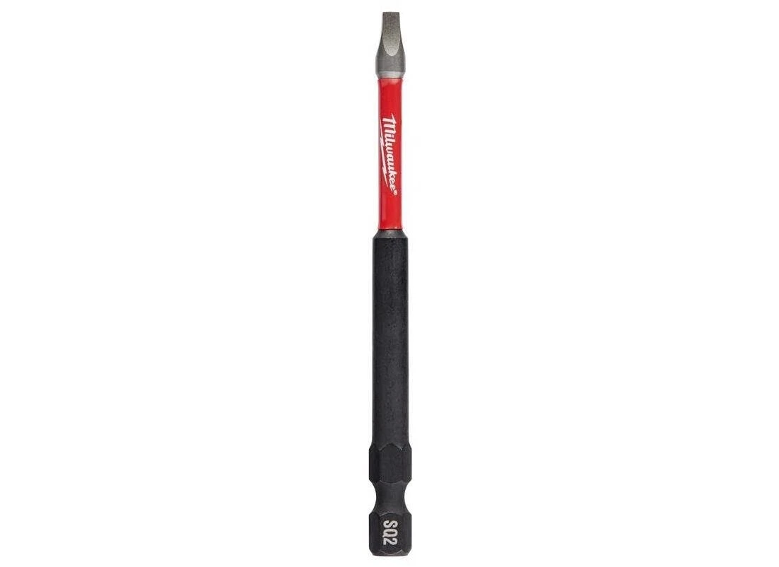 Milwaukee 48-32-4572 Shockwave #2 Square Power Bit, 3-1/2 In. Milwaukee 48-32-4572 Shockwave #2 Square Power Bit, 3-1/2 In.
