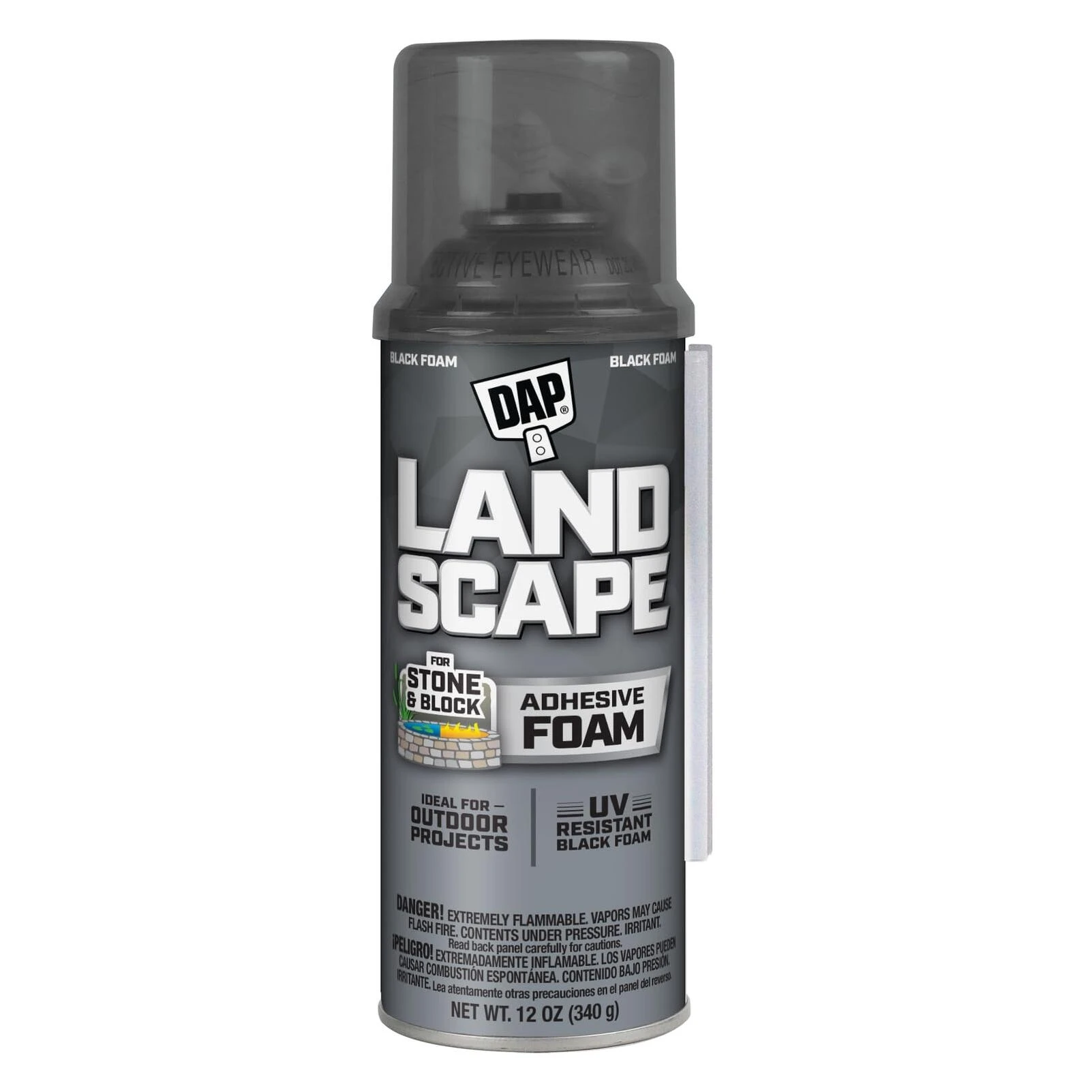 Dap 7565040440 Landscape Foam Sealant & Adhesive, Black, 12 oz. Dap 7565040440 Landscape Foam Sealant & Adhesive, Black, 12 oz.