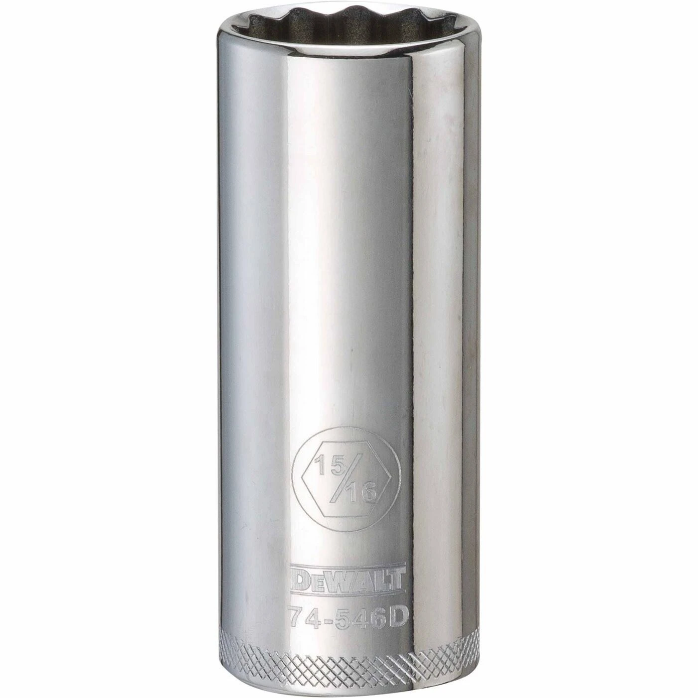 SAE Socket, Deep, 12-Point, 15/16 In., 1/2 In. Drive SAE Socket, Deep, 12-Point, 15/16 In., 1/2 In. Drive