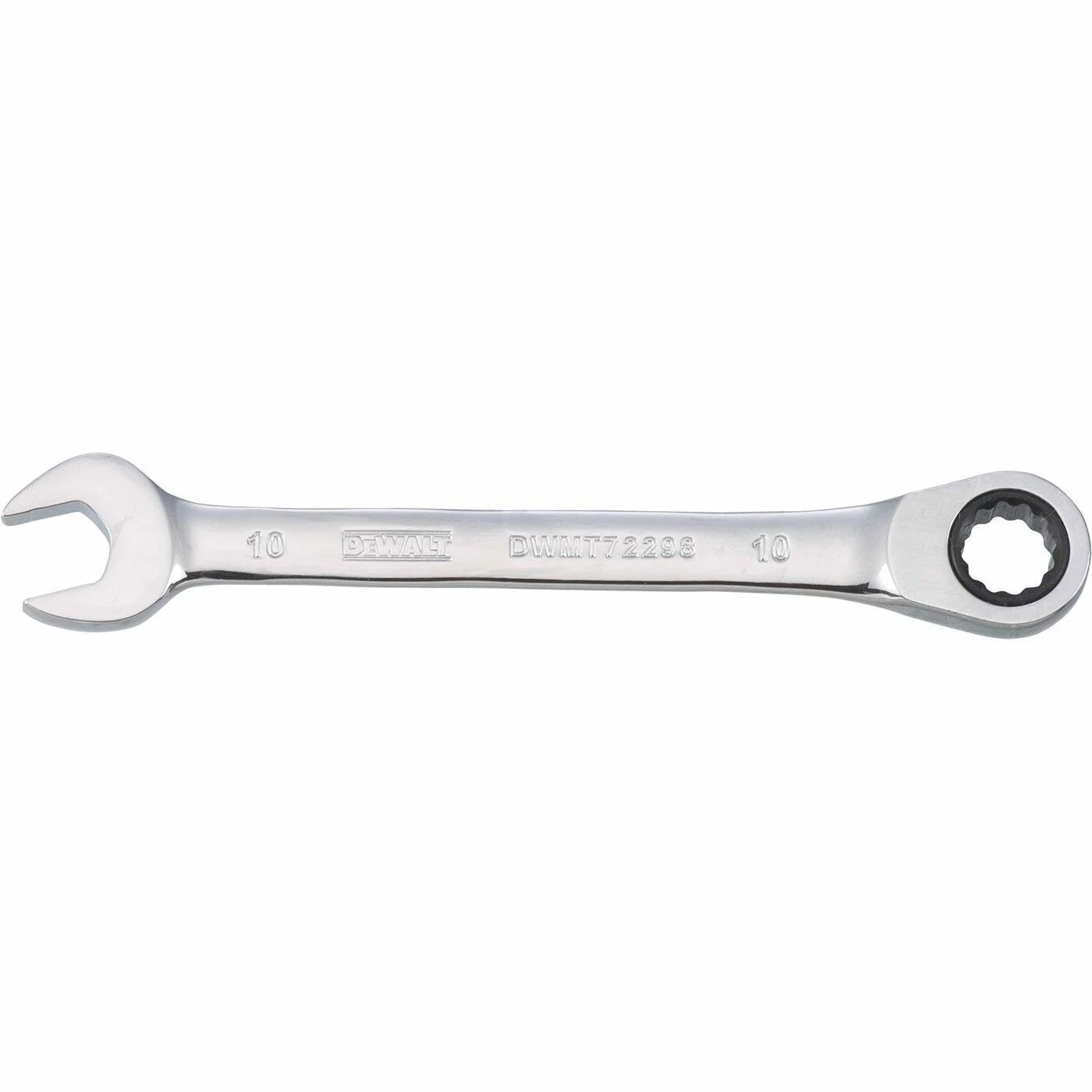 DeWalt DWMT72298OSP Metric Ratcheting Combination Wrench, 10mm