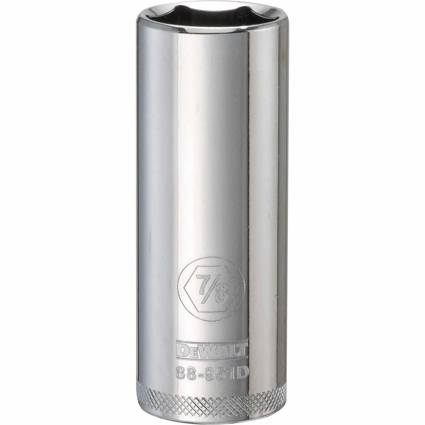 DeWalt DWMT88951OSP SAE Deep Socket, 6-Point, 1/2 in. Drive, 7/8 in.