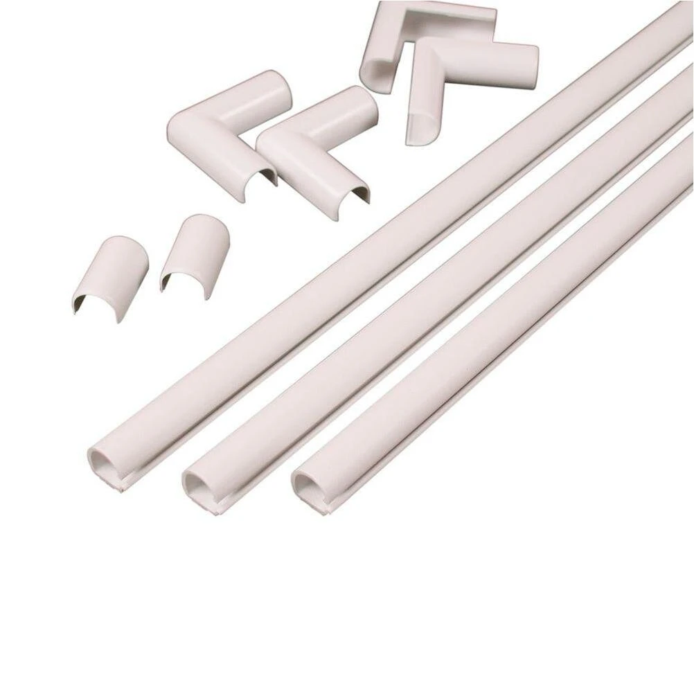 Legrand Wiremold C110 Cordmate Cord Cover Kit, White, 9 Ft Legrand Wiremold C110 Cordmate Cord Cover Kit, White, 9 Ft