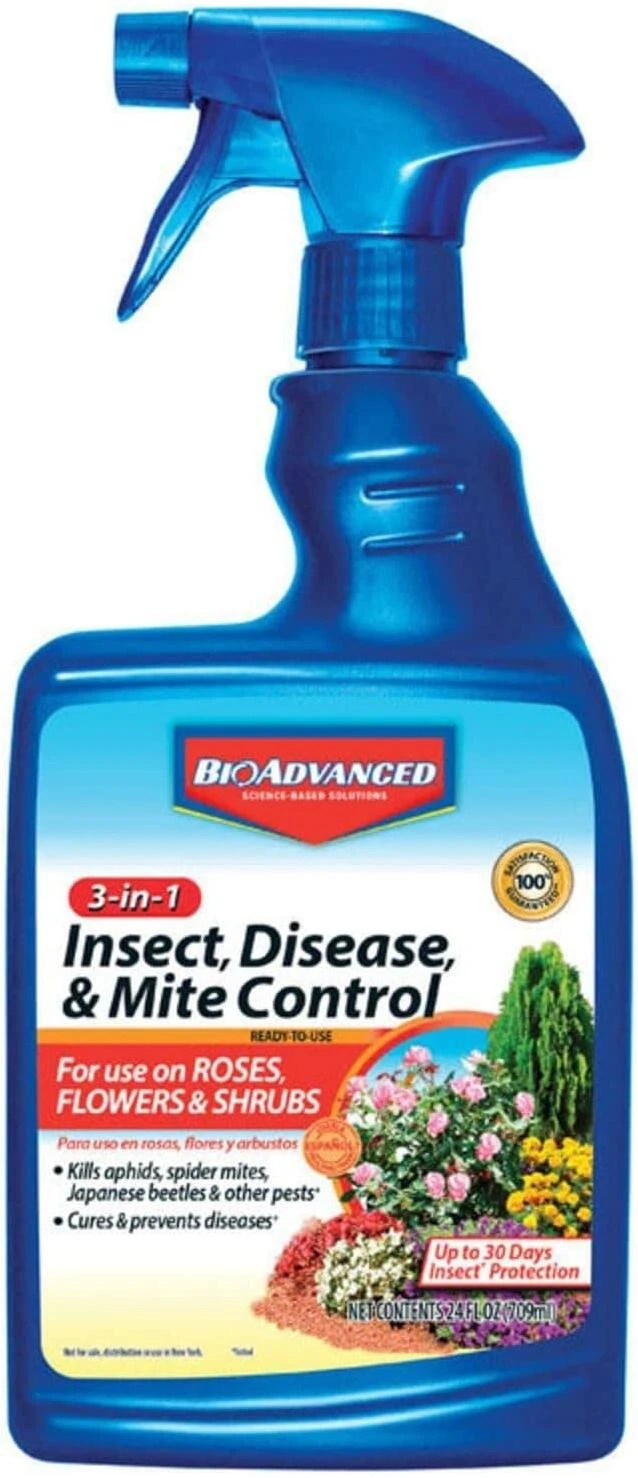 BioAdvanced 701290B 3-In-1 Insect, Disease & Mite Control, 24 oz. BioAdvanced 701290B 3-In-1 Insect, Disease & Mite Control, 24 oz.