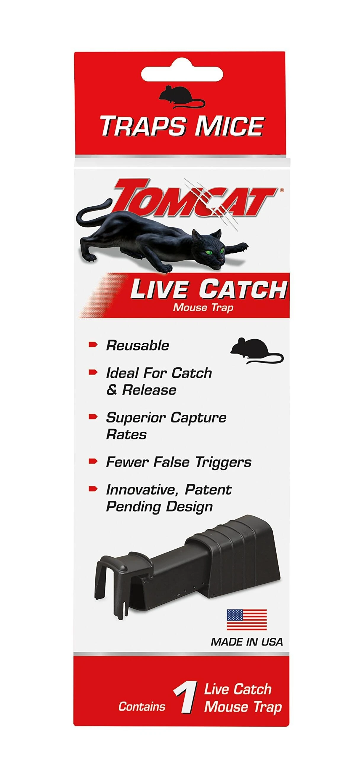 Tomcat 0362010 Live Catch Mouse Trap Tomcat 0362010 Live Catch Mouse Trap