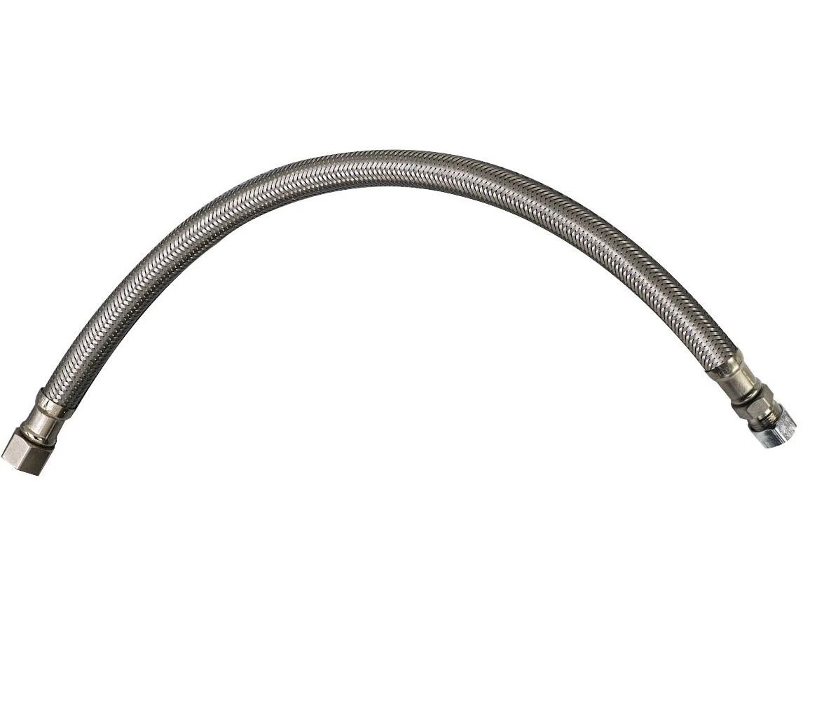 Plumb Pak PP23850LF Sink Supply Tube, 3/8 In. Compression, Delta, 12 In.