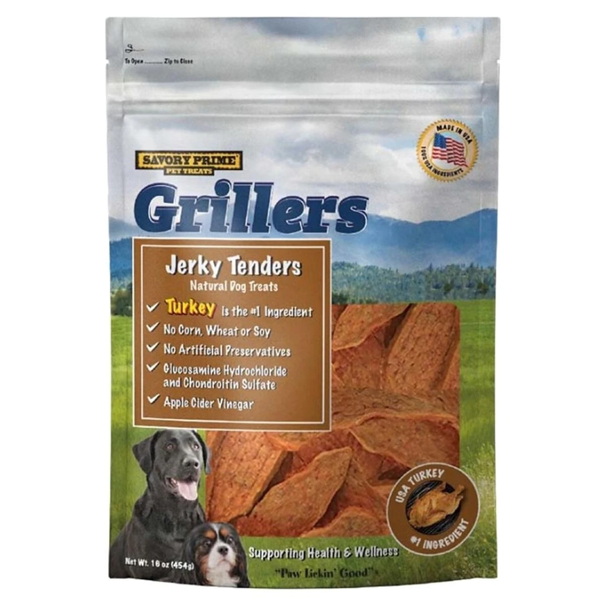 Grillers Turkey Tenders Dog Treat 16oz
