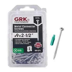 2.5" Heavy‑Duty Construction Screws – Premium Steel Fasteners