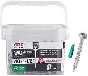 Premium #10 Connector Screws – 300‑Piece Pack