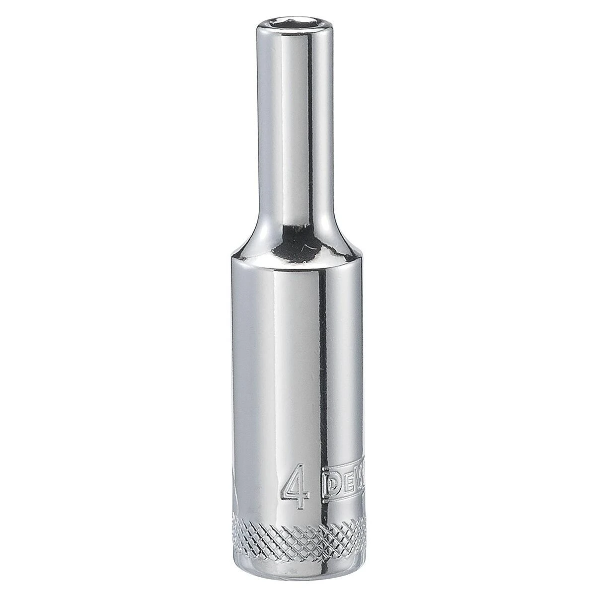 DeWalt DWMT88935OSP Metric Deep Socket, 6-Point, 1/4 In. Drive, 4mm