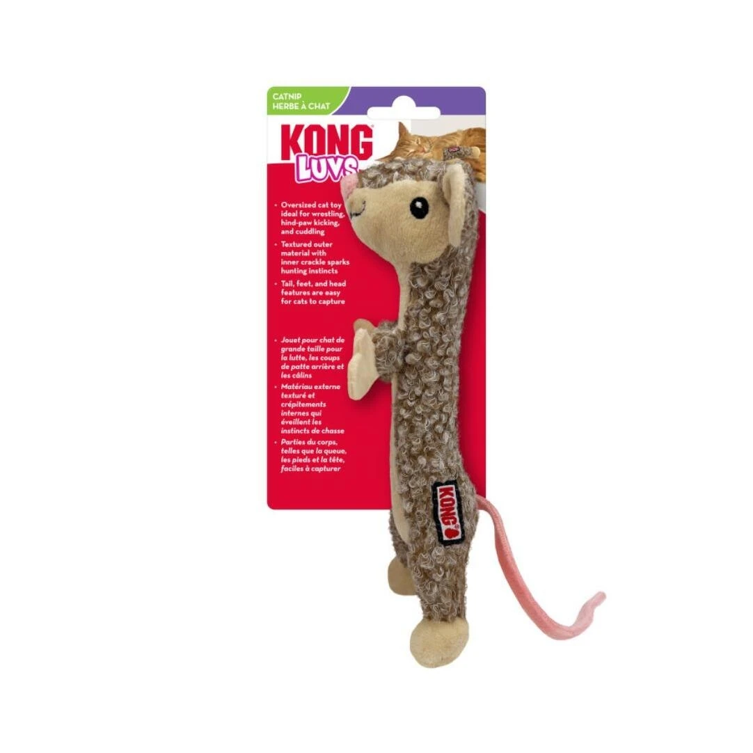 KONG Cat Luvs Mouse Toy – Interactive Plush Play for Cats