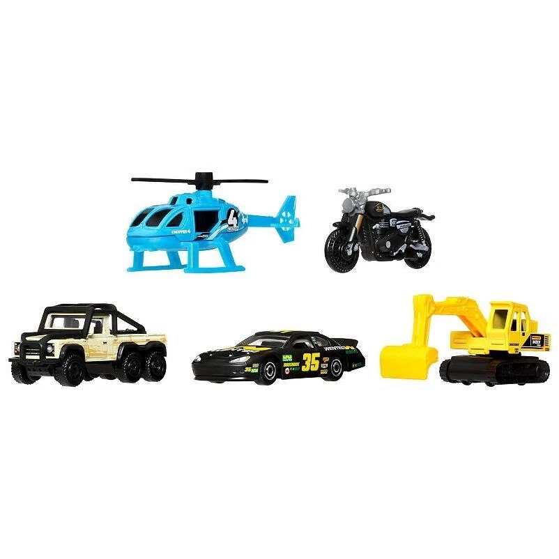 5‑Piece Car Toy Convoy Set – Miniature Vehicles for Kids