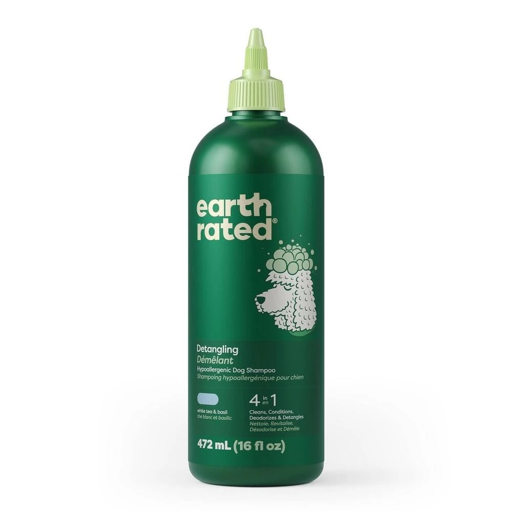 Earth Rated 3-in-1 Curly Hair Shampoo – Clean, Condition & Define