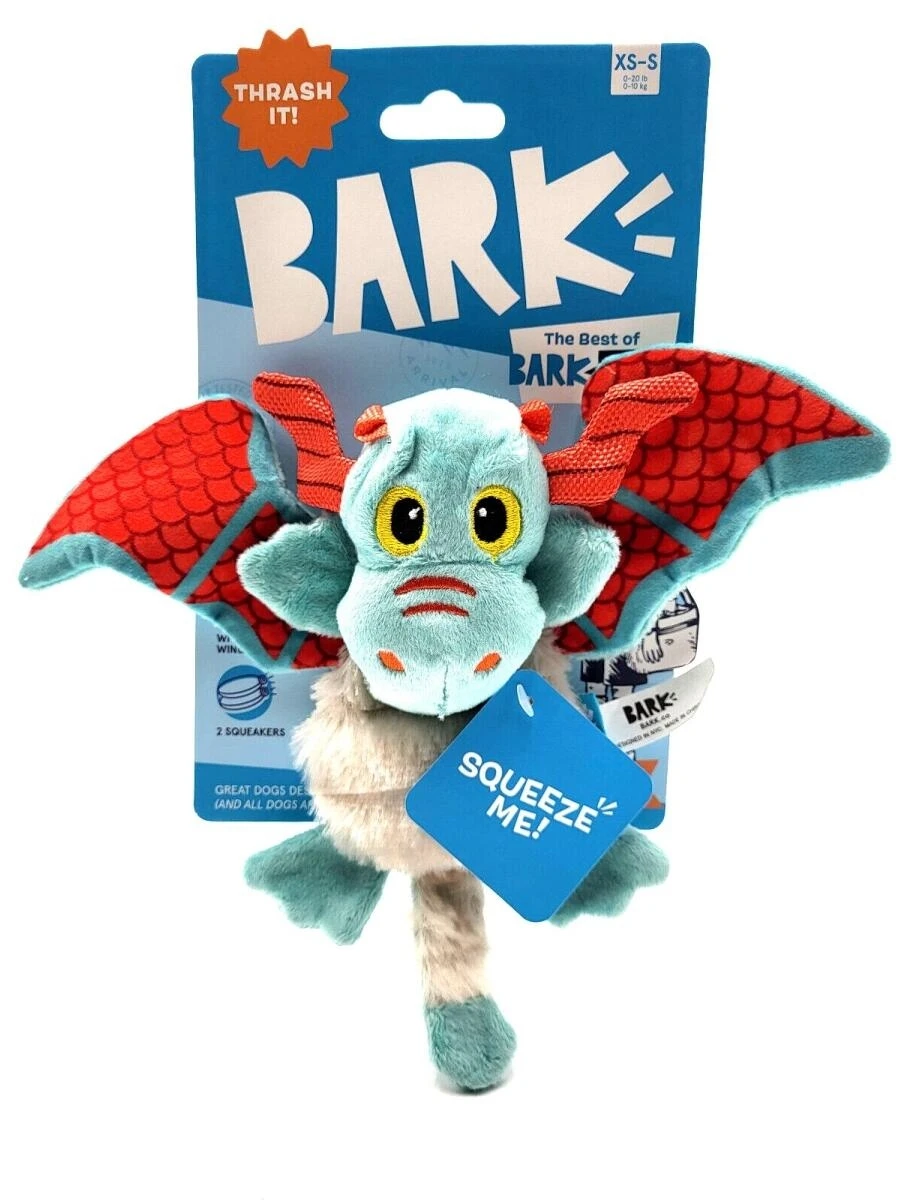 SM Dragon Small Dog Toy – Durable Chew & Squeak Companion