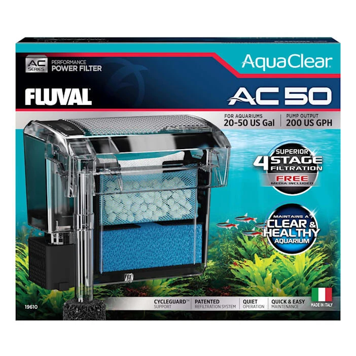 Fluval AC50 Power Filter – High Performance Aquarium Filtration