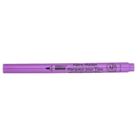 Fine Violet Fabric Marker – Ultra‑Fine Tip for Precise Textile Design