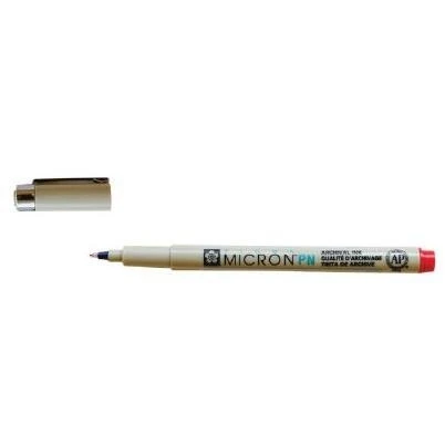 Pigma Micron Red Plastic Nib Fine‑Line Pen