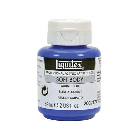 LTX SB Acrylic Paint – 2 oz Cobalt Blue Jar