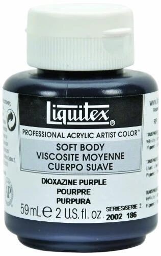 LTX 2‑Ounce Purple Acrylic Paint – Compact Jar for Craft & Art