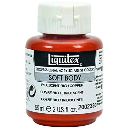 LTX SB Acrylic 2‑Oz Iridescent Rich Color Jar