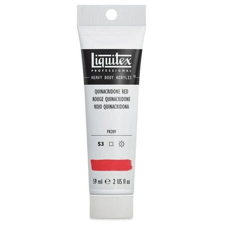 LTX SB Quin Red Acrylic Paint – 2 oz Artist Jar