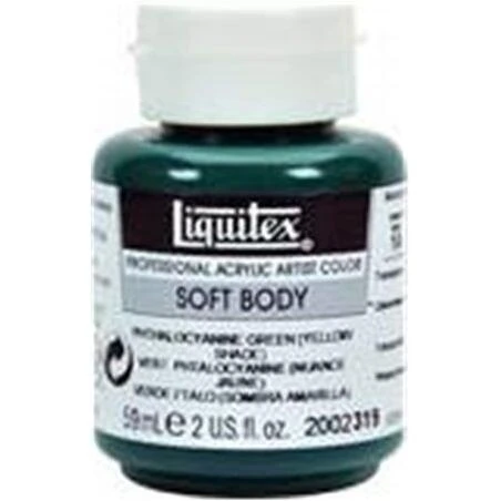 LTX SB Acrylic 2‑Ounce Green/Yellow Pharmacy Jar